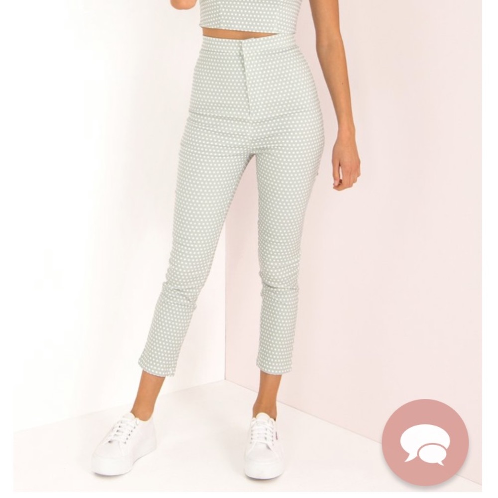 Sundae Muse Dion Pants in Mint